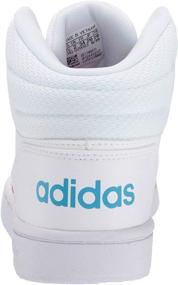 img 2 attached to Кроссовки для мальчиков Adidas Hoops Indoor Court Scarlet: оптимальная производительность на открытых площадках.