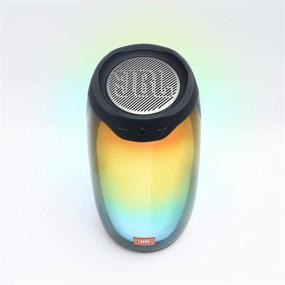 img 1 attached to Renewed JBL Pulse 4 Portable 🔊 Bluetooth Speaker, Waterproof with Light Show - Black