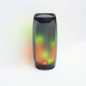 img 2 attached to Renewed JBL Pulse 4 Portable 🔊 Bluetooth Speaker, Waterproof with Light Show - Black