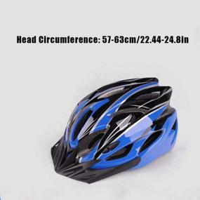 img 1 attached to 🚲 Lixada Adult Bike Helmet: Mountain Bike Helmet with Adjustable Dial-Fit, Lightweight Design for MTB Bicycle Cycling - Integrally Molding Helmets