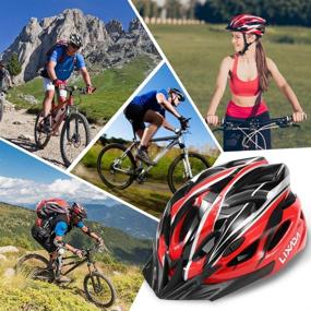 img 2 attached to 🚲 Lixada Adult Bike Helmet: Mountain Bike Helmet with Adjustable Dial-Fit, Lightweight Design for MTB Bicycle Cycling - Integrally Molding Helmets