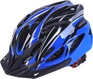 🚲 lixada adult bike helmet: mountain bike helmet with adjustable dial-fit, lightweight design for mtb bicycle cycling - integrally molding helmets logo