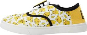 img 1 attached to Pokemon Boys' Shoes - Pikachu Low-Top Sneakers: Sporty and Stylish Footwear for Little Boys and Big Boys