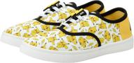 pokemon boys' shoes - pikachu low-top sneakers: sporty and stylish footwear for little boys and big boys logo