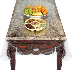 img 4 attached to 🏞️ Durable Tablecloth Protector: Safeguard Your Table with the Venice Collections