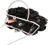 missy roses clutch purse closure logo