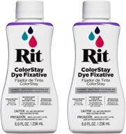 enhance color retention with rit colorstay dye fixative - 2-pack logo