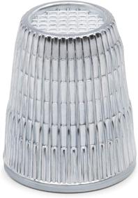 img 1 attached to Dritz 162-XL Slip Stop Thimble for Superior Sewing, Extra Large Size, in Stunning Silver