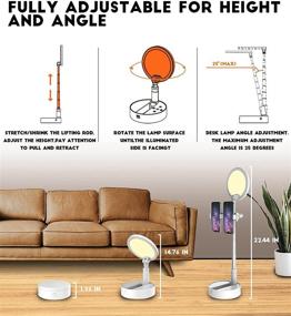 img 2 attached to Foldable Portable Lighting Brightness Eye Caring