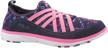 fila memory panorama running black blue coral women's shoes in athletic logo