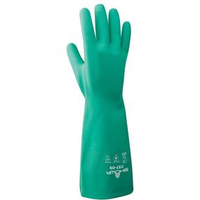 img 1 attached to SHOWA Unlined Nitrile Chemical Resistant Occupational Health & Safety Products in Personal Protective Equipment