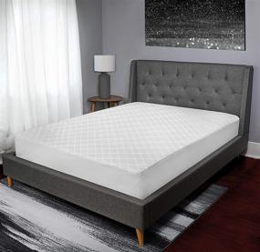 img 3 attached to Ultimate Allergy Protection: Queen Size Zippered Mattress Protector for Instant Relief