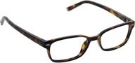 👓 cooper rectangular blue light blocking reading glasses by peeperspecs: enhance eye comfort and protect from harmful light logo