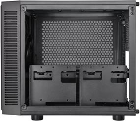 img 1 attached to Thermaltake Suppressor F1 Mini ITX Tt LCS Certified Cube Computer Chassis - Black