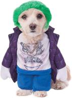 unleash your pet's playful side with rubie's dc comics suicide squad walking the joker pet costume логотип