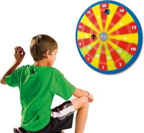 img 3 attached to 🎯 Kids Hook-and-Loop Ball Target Game: PopOut Darts – A Fun Diggin Activity