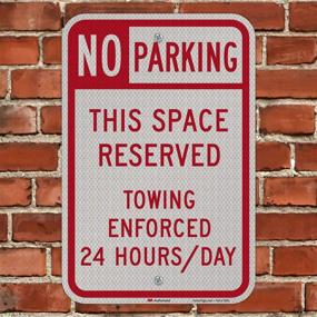 img 1 attached to 🚫 No Parking Reserved Towing Enforced: A Powerful Solution to Unauthorized Parking