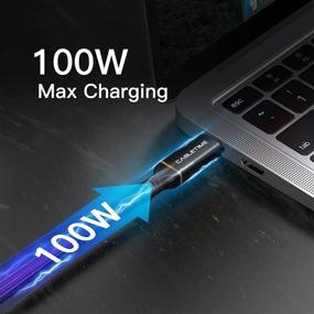 img 1 attached to 🔌 High-Speed Video Cable - CABLETIME Thunderbolt 40Gbps Compatible
