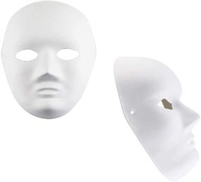 img 2 attached to 🎭 Оруум Красивые маски Маскарада из красивой бумаги