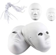 🎭 oruuum paintable paper masquerade masks logo