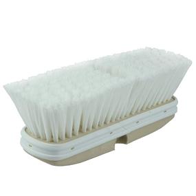 img 3 attached to 🚗 Weiler 44510 9-1/2" X 2-3/4" Block Size, Flagged White Polystyrene Fill, Vehicle Care Wash Brush: The Ultimate Cleaning Tool for Your Vehicle