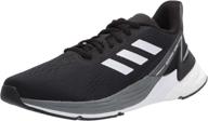 🏃 adidas response super running black girls' shoes: enhanced athletic performance logo