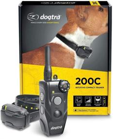 img 1 attached to 🐕 Waterproof ½-Mile Remote Training Dog E-Collar - Dogtra 200C, Designed for One-Handed Operation