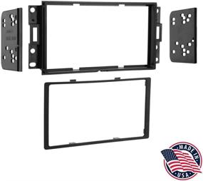 img 1 attached to 🚗 Metra 95-3527 Double DIN Dash Kit: Perfect Installation Solution for 2004-up Pontiac Grand Prix (Black)