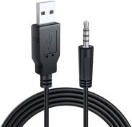 🔌 ancable 3ft usb 2.0 тип a в 3,5 мм aux мужской кабель зарядки для mp3-плееров, mp4-плееров, наушников, колонок, часов, бумбоксов, исследовательских чипов с портом 3,5 мм логотип