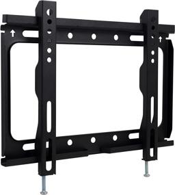 img 4 attached to 📺 Philips SQM3221/27: Fixed TV Wall Mount Bracket for 17-55 Inch LCD LED Flat Screens - Lockable Safety Bar, Easy Installation, Holds up to 55 Lbs