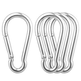 img 4 attached to BNYZWOT Multifunctional Spring Carabiner Stainless