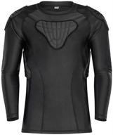 active compression protective paintball clothing for boys - tuoy protector logo