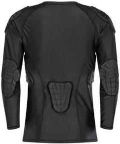 img 2 attached to Active Compression Protective Paintball Clothing for Boys - TUOY Protector