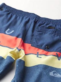 img 2 attached to 🩳 Quiksilver Trunk Boardshort Block Volley: Stylish Boys' Swim Clothing