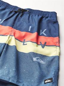 img 1 attached to 🩳 Quiksilver Trunk Boardshort Block Volley: Stylish Boys' Swim Clothing