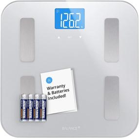 img 4 attached to Greatergoods Digital Body Fat Weight Scale: Accurate Health Metrics & Body Composition Measurements with Large Backlit Display - Silver