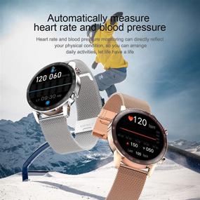 img 1 attached to Waterproof Smartwatch Bluetooth Activity Pedometer Accessories & Supplies