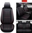 aoog leather car seat covers interior accessories in covers logo