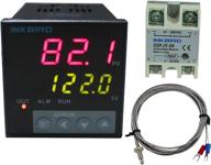 🌡️ inkbird itc-106vh ac 100-240v pid temperature controllers with f and c k sensor, 25da ssr solid state relay – ideal for sous vide and home brewing логотип