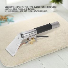 img 3 attached to 💨 Versatile High Pressure Steam Cleaner Accessory: Vacuum Nozzle Auto Detail Wand for Thorough Interior Cleaning - Carpet, Sofa, Car Roof & Seat Cushions