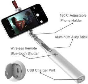 img 2 attached to MIPOW Bluetooth Extendable Wireless Anti Loss