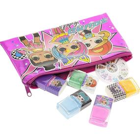 img 2 attached to 💅 L.O.L Surprise! Townley Girl Nail Polish Activity Set for Girls, Ages 5+ With 5 Vibrant Nail Polish Colors, 240 Sparkling Nail Gems and a Convenient Bag – Perfect for Parties, Sleepovers and Makeovers