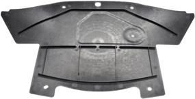 img 1 attached to 🛡️ Dorman Front Rearward Undercar Shield | Select Chrysler/Dodge Models | Black | 924-255