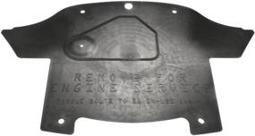 img 3 attached to 🛡️ Dorman Front Rearward Undercar Shield | Select Chrysler/Dodge Models | Black | 924-255