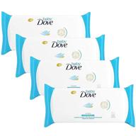 🧼 dove baby wipes: rich moisture, hypoallergenic, alcohol-free – 50 wipes (pack of 4, 200 wipes) logo