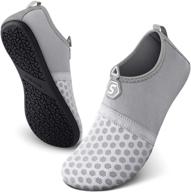 quick-dry barefoot women's shoes in black - seekway 7.5-8.5 logo