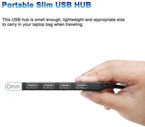 img 1 attached to TSBEAU USB 3 0 Portable Chromebook