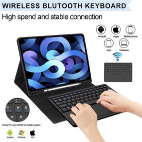 img 2 attached to 💥 Revolutionize Your Tablet Experience with Generation Touchpad Keyboard: Wireless Bluetooth Tablet Accessories
