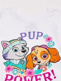 img 3 attached to 👗 Paw Patrol Toddler Violet Girls' Sleeve Clothing - Tops, Tees & Blouses