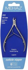 img 2 attached to 💅 Mehaz 1/8 Inch Jaw Professional Cuticle Nipper - Precise Nail Care Tool for Salon-Quality Results